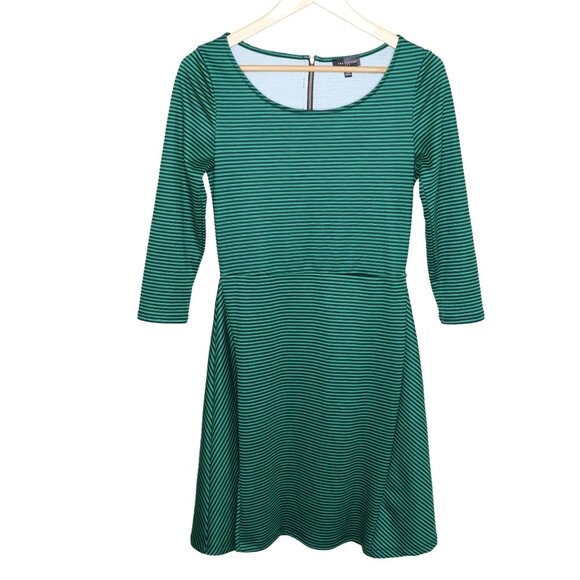 The Limited Striped Dress Womens XS Green Navy Y2K - Picture 2 of 7